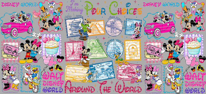 16oz Disney style-D-1505